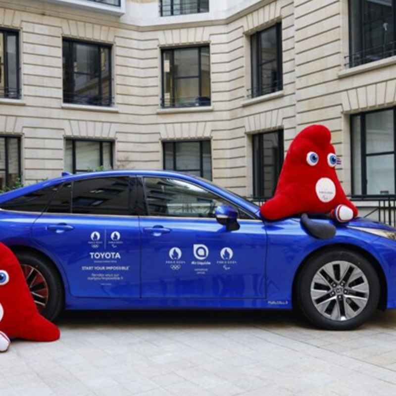 Air Liquide menyokong Paris 2024: akan membekalkan hidrogen untuk 100 Toyota Mirai
