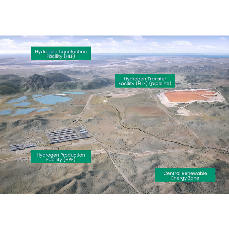 Kerajaan Australia melabur $437 juta untuk membina pusat tenaga hidrogen hijau 2.5GW