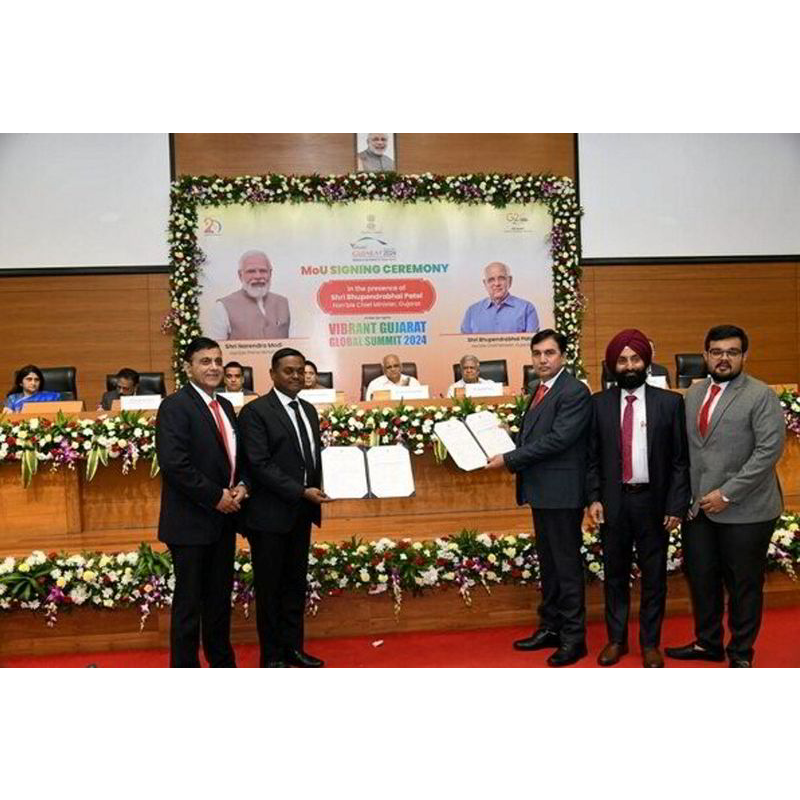 Projek Hidrogen Hijau $1.5 bilion! Negeri Gujarat di India dan kedua-dua syarikat menandatangani MoU
