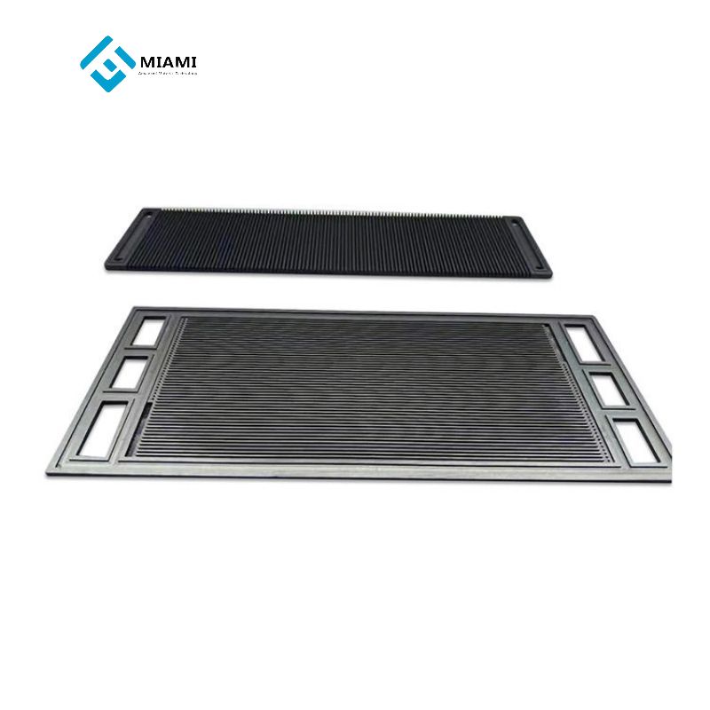 Plat Grafit Untuk Sistem Pemanasan Suria Sel Bahan Api Pem Plat Bipolar Karbon Grafit