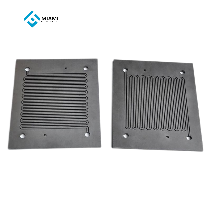 Plat bipolar grafit yang sangat konduktif untuk susunan sel bahan bakar