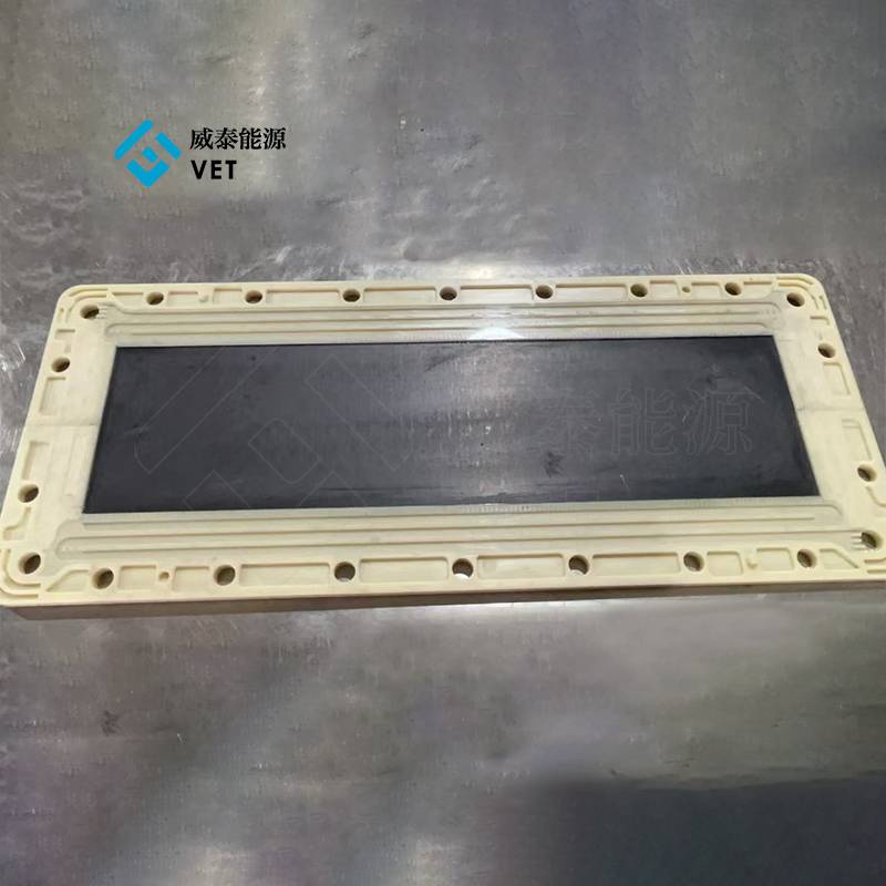 Plat bipolar bateri vanadium dan bingkai aliran